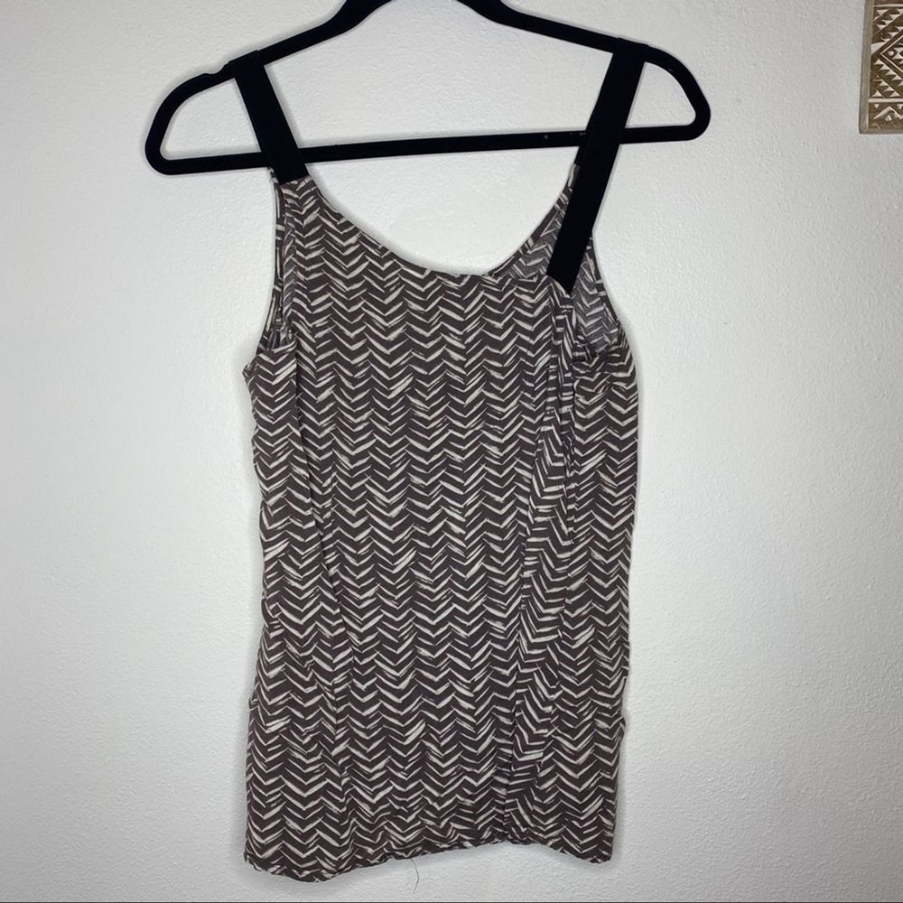 Hang Ten Chevron Button Top Tank szL - Picture 3 of 5